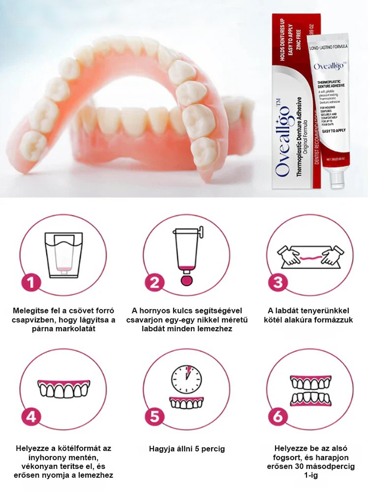 ORALHOE műfogsorragasztó