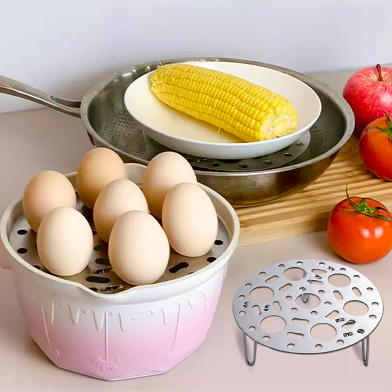 🔥50% kedvezményes akció 😍 ezüst rozsdamentes acél gőzölő állvány állvánnyal