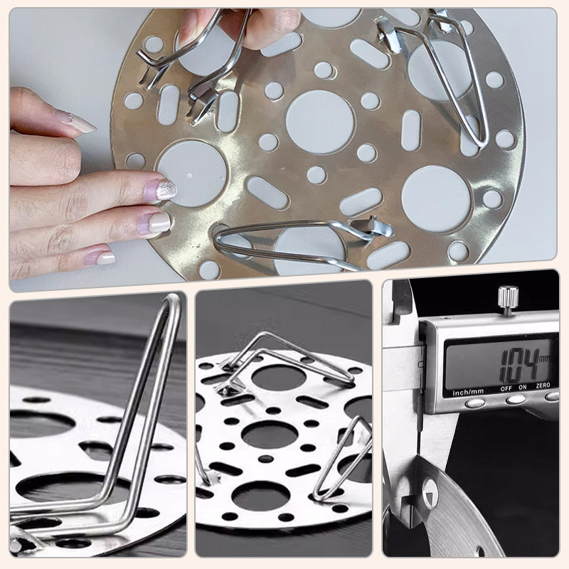 🔥50% kedvezményes akció 😍 ezüst rozsdamentes acél gőzölő állvány állvánnyal