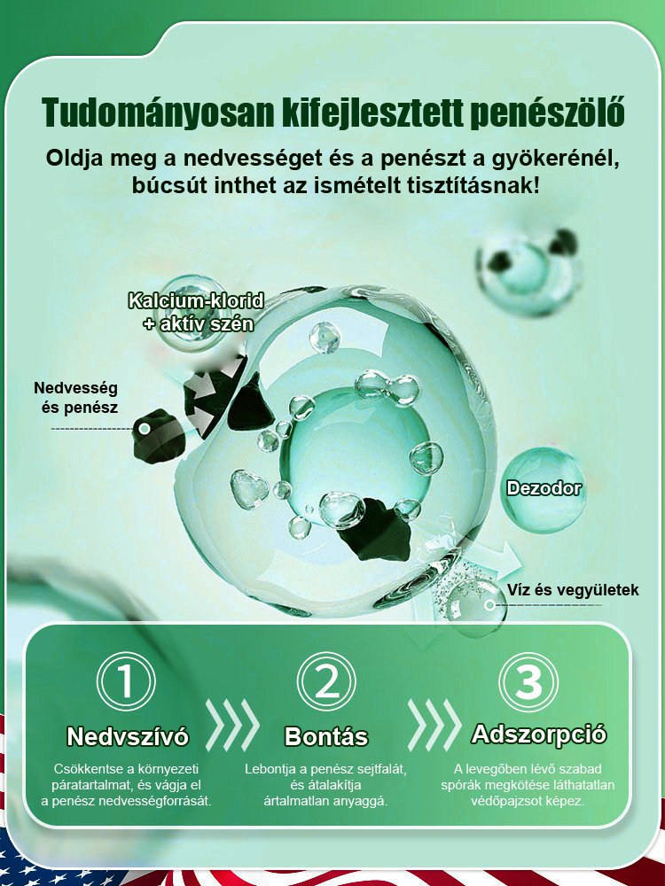 【Szuper erős penészeltávolító】Penészeltávolító varázsdoboz