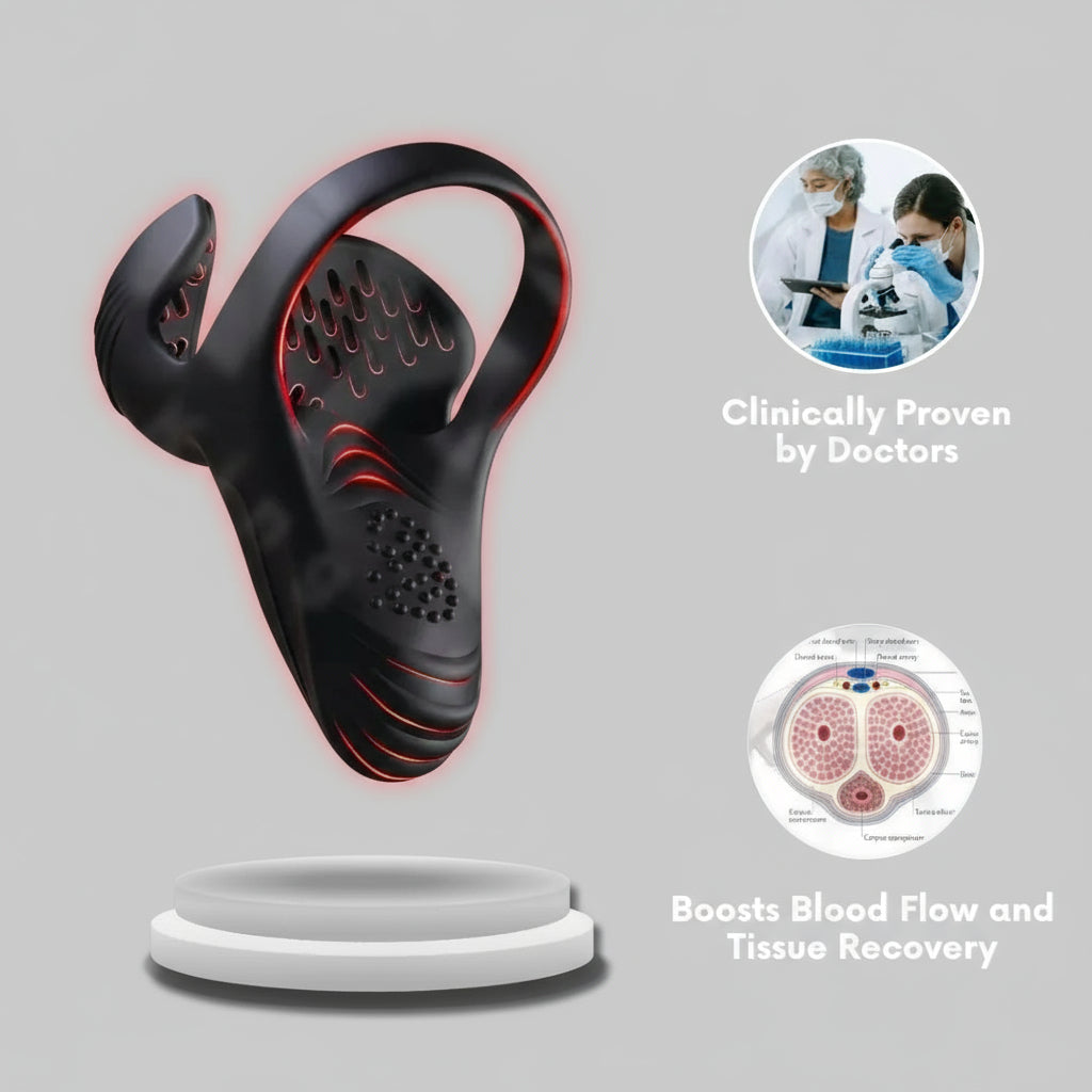 Alisanda™ vibráló elektromos férfi maszturbáló gyűrű töltés