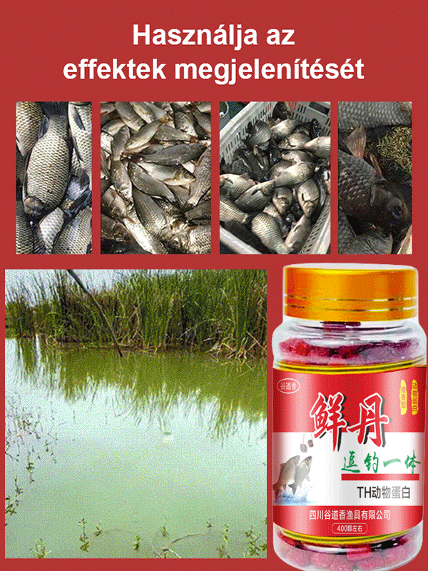 【Csali és etető egyben】 Friss Dánia lusta ember granulált halcsali