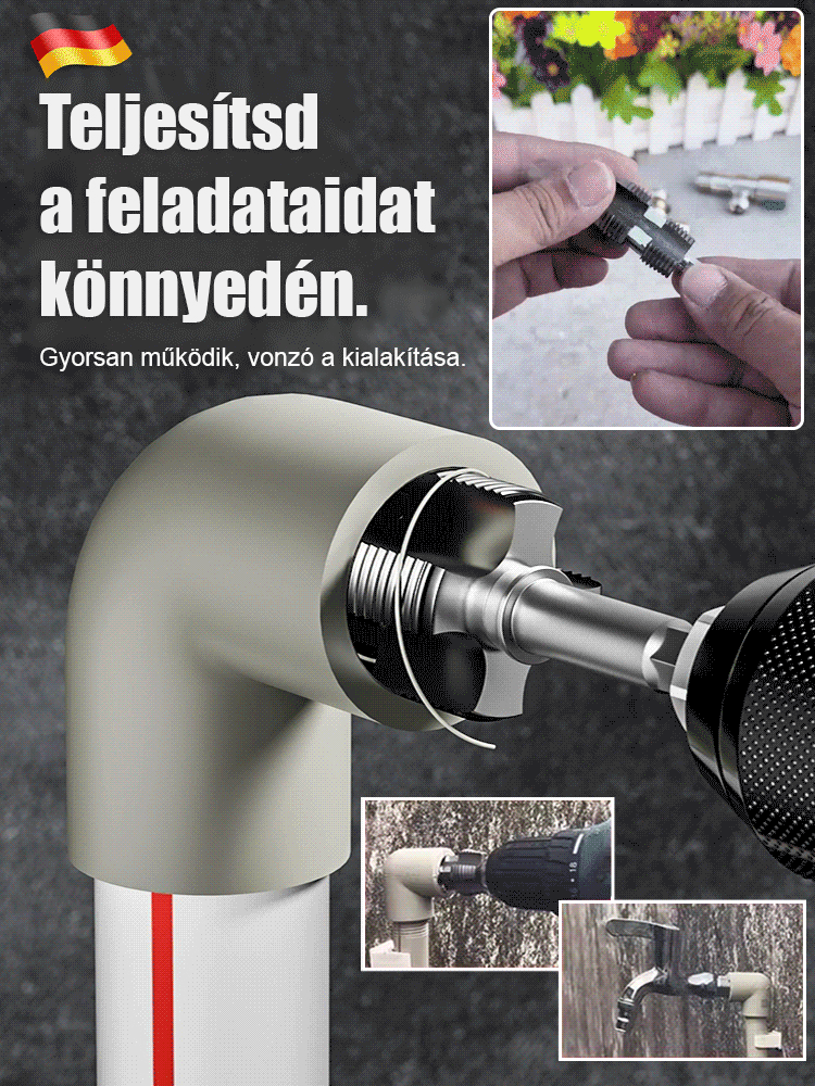 Csőmenetvágó szerszám