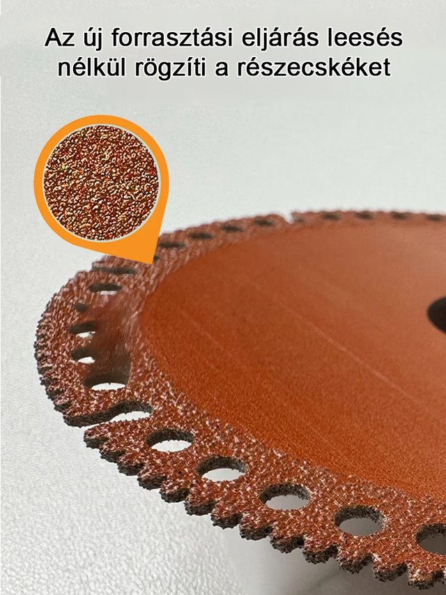 Éles, kopásálló ipari kompozit multifunkcionális vágókorong