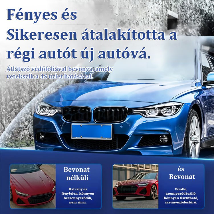 【5% kedvezmény az utolsó napon】 Autó gyors bevonó spray
