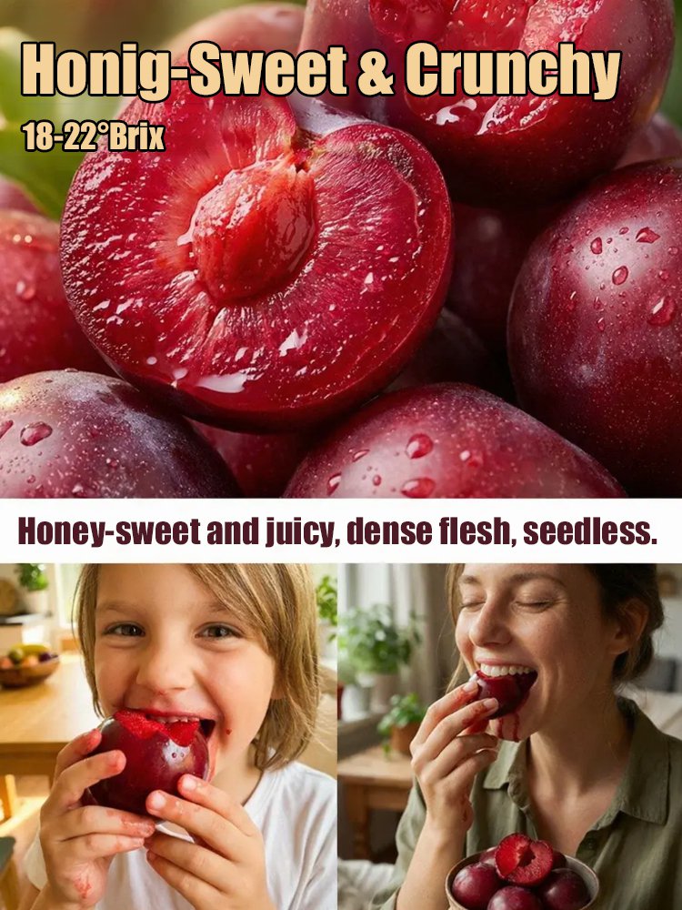 Ausztrál mag nélküli vörös cukorszilva palánták