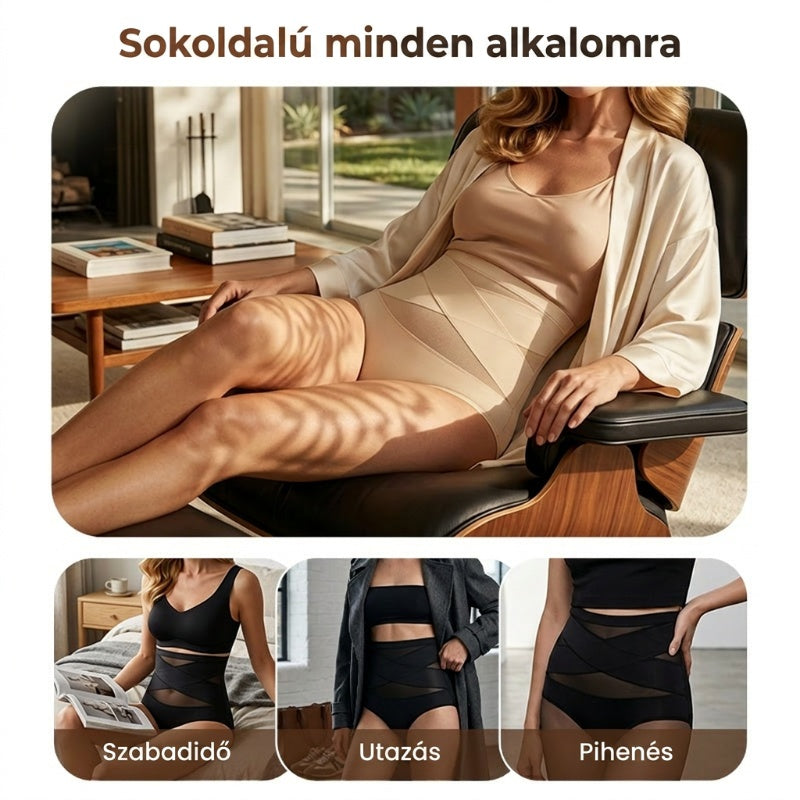🌸 [S-3XL] 💗 Női magas derekú haskontroll alsónemű 🥰