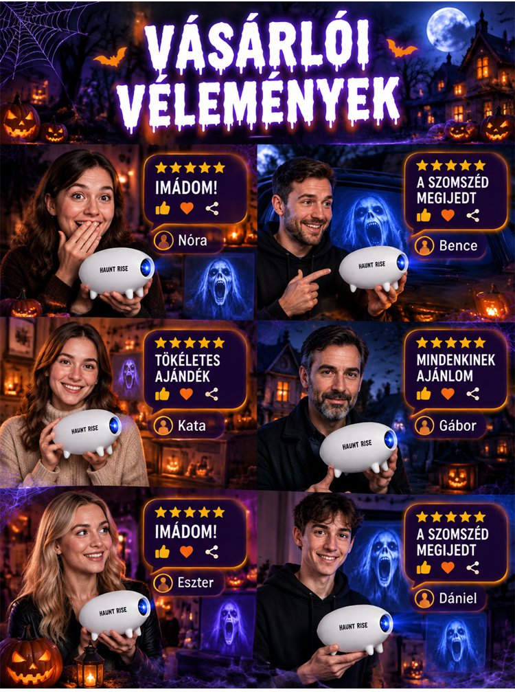 Halloween vetítő lámpa hálószobai kreatív LED-es éjszakai fény koponya lámpa