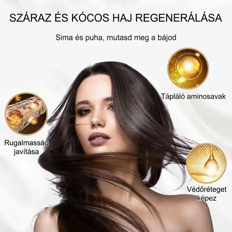 🌷 Illatos olajos hajpermet – A borzolódás és a végződések hasadásának megoldása