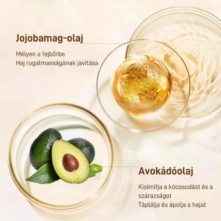 🌷 Illatos olajos hajpermet – A borzolódás és a végződések hasadásának megoldása