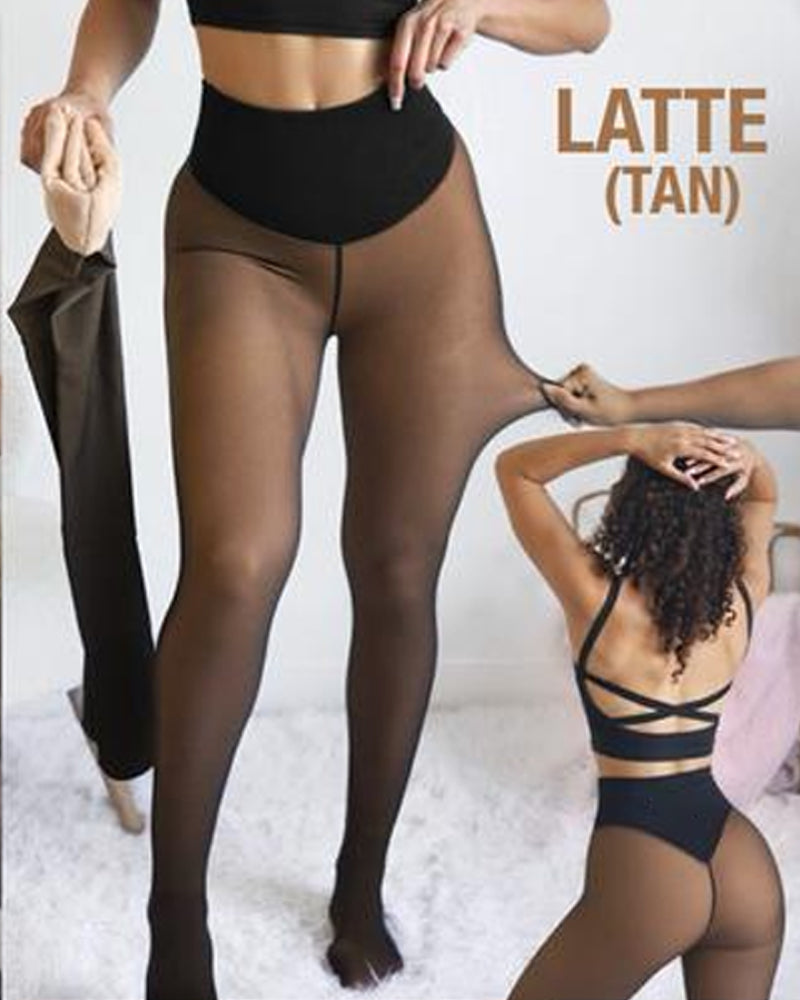 ❄️ Hőszigetelt leggings egyetlen varrással – meleg és karcsúsított sziluett ✨