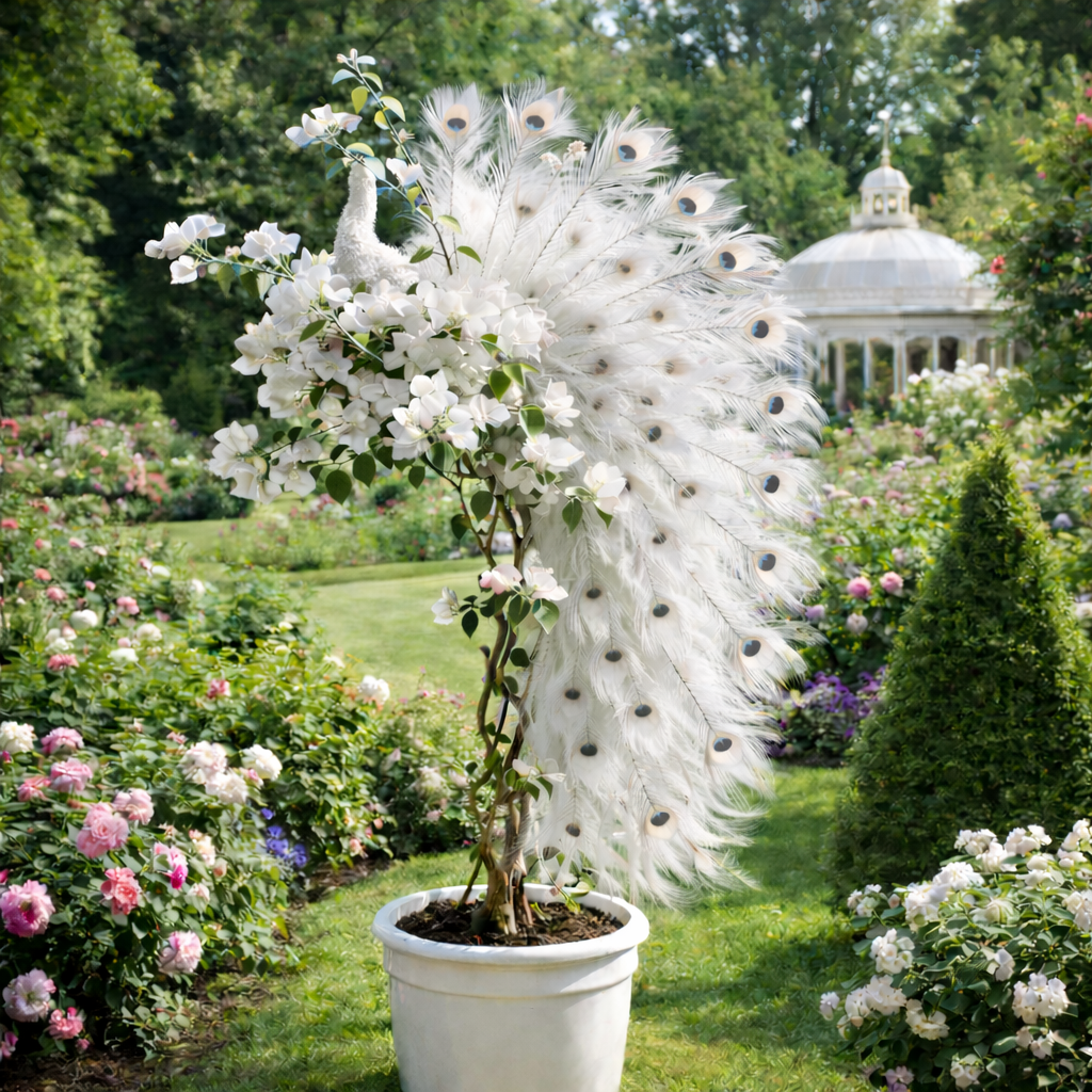 🦚Páva Bougainvillea magok – Szépítse kertjét elegáns pávavirágokkal
