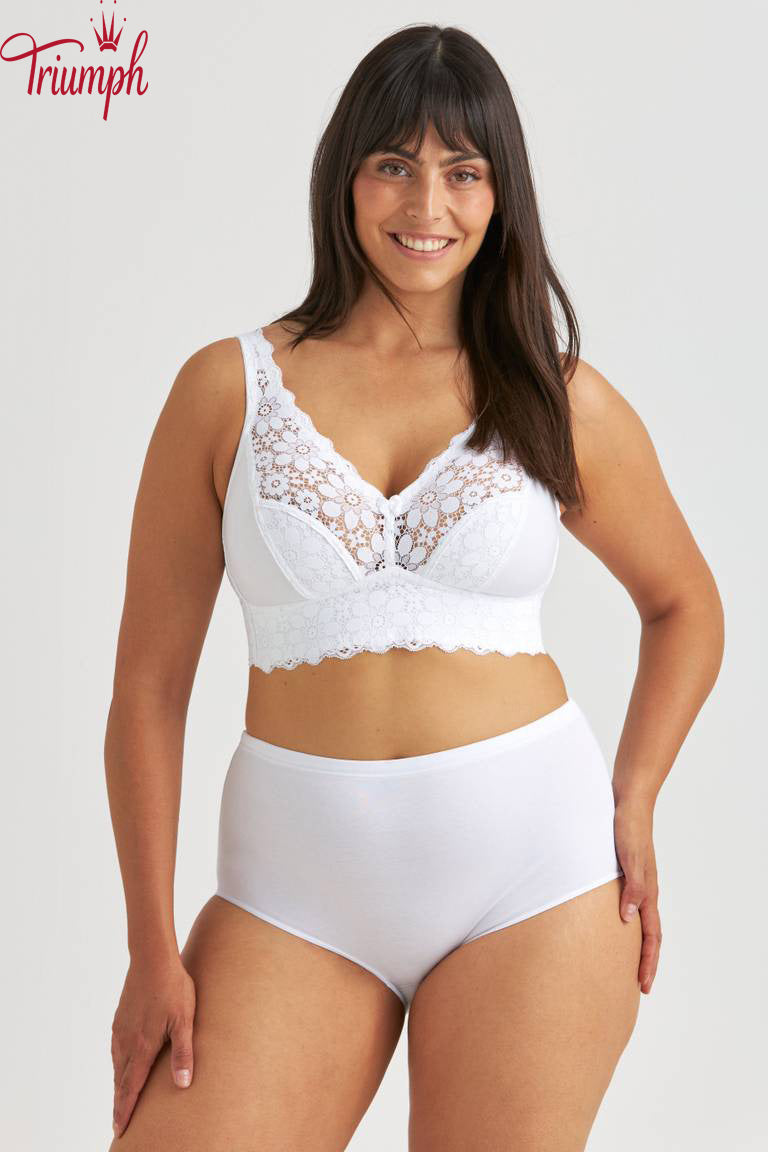 Triumph - Csipkés melltartó merevítő nélkül (3 db-os szett)