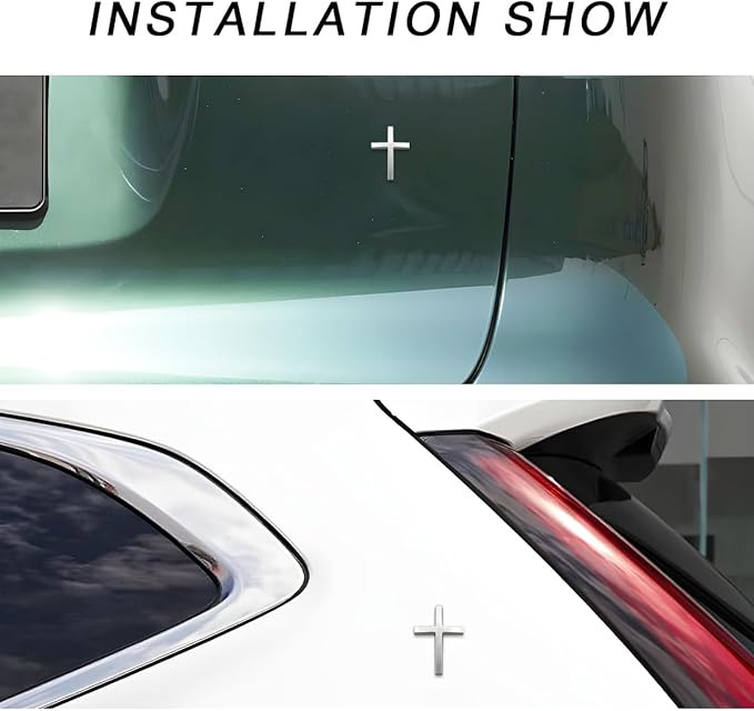 3D fém kereszt autómatrica