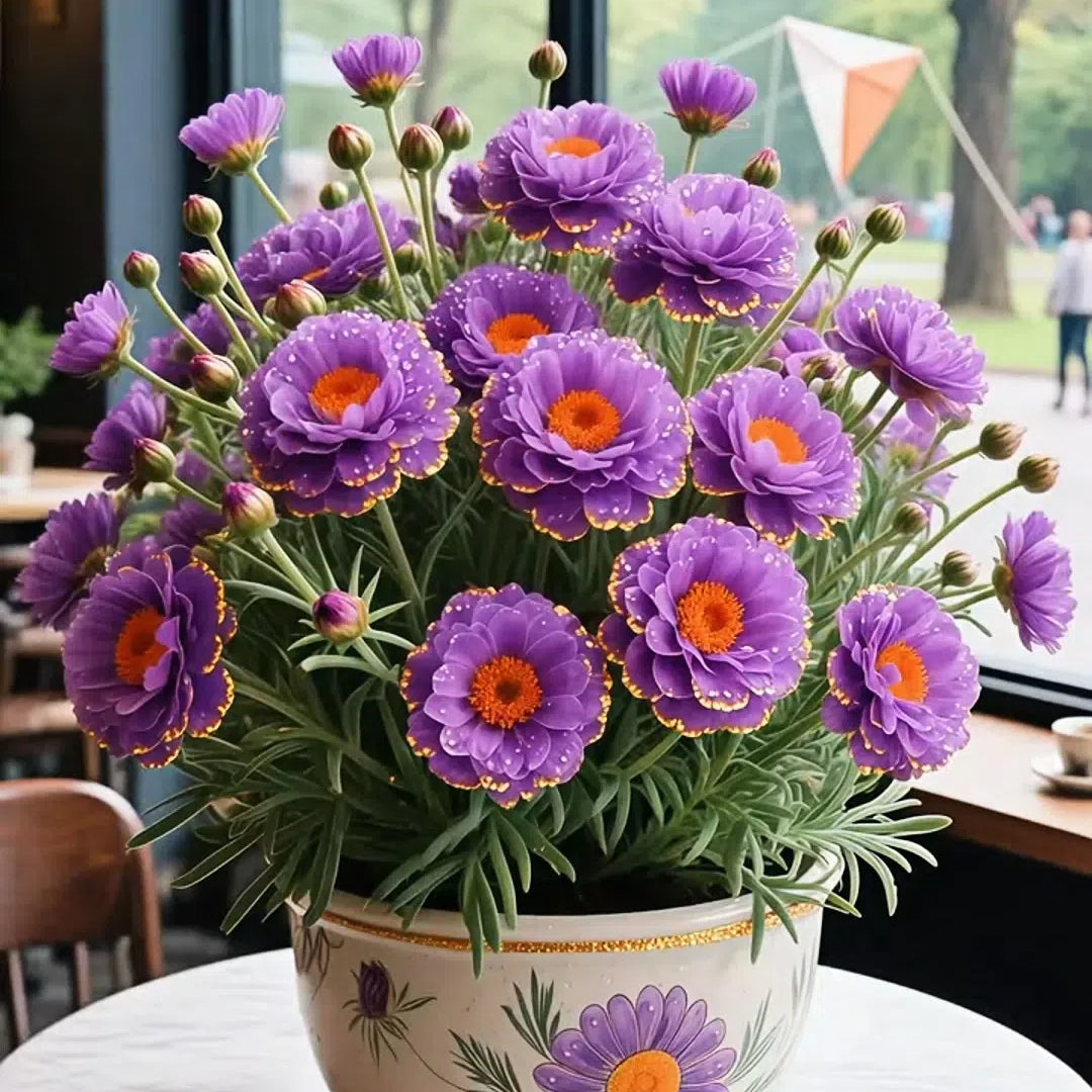 Aranycsipke portulaka🌸✨ Gyönyörű, dupla virágok a könnyed nyári színekért