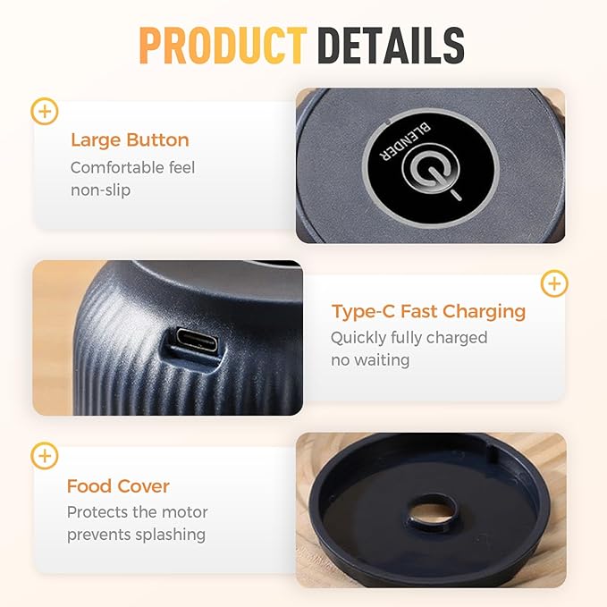 Vezeték nélküli elektromos fokhagyma aprító és daráló