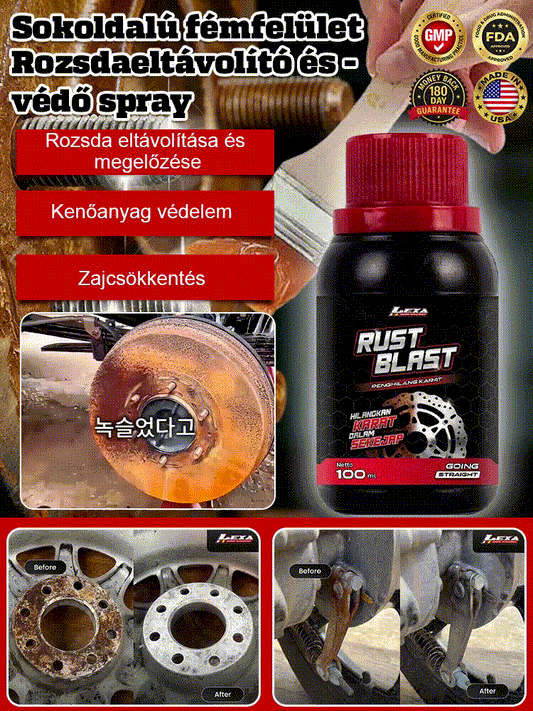 Multifunkcionális fémfelület rozsdamentesítő és védő spray