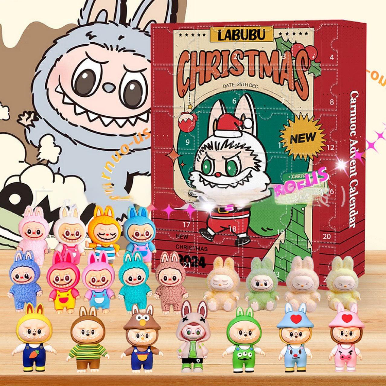 Labubu adventi naptár