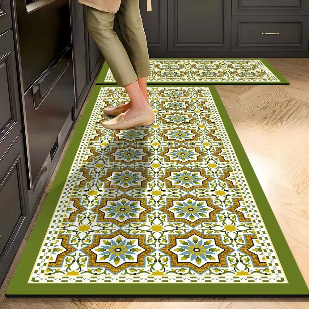 💥💥Hosszú, kovaalga sárszőnyeg, szuper nedvszívó, csúszásgátló és szennyeződés-taszító