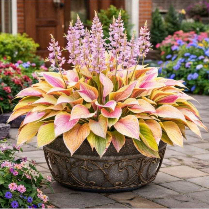 🌈 Hosta hagymák 🌿 Többszínűek, könnyen termeszthetők, bármilyen teret feldobnak 🪴