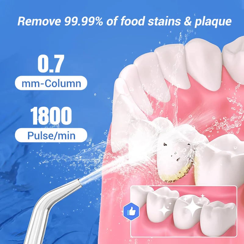 🦷 Hordozható szájöblítő és fogselyem