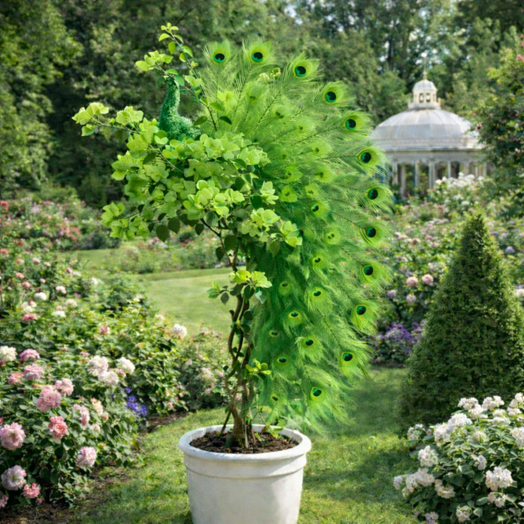 🦚Páva Bougainvillea magok – Szépítse kertjét elegáns pávavirágokkal