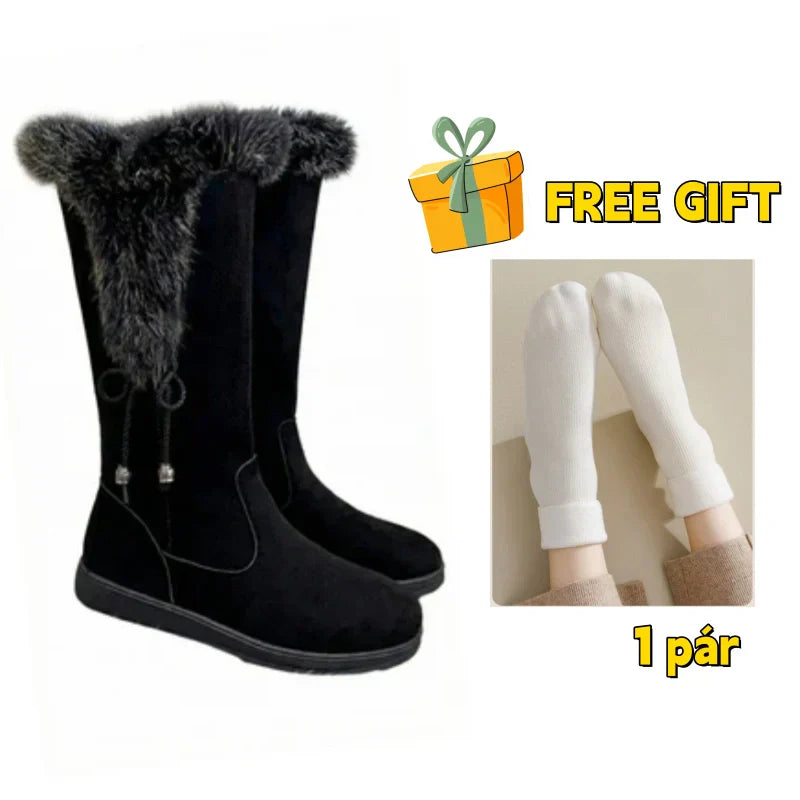 🌸Időkorlátozott ajánlat🎄 Női meleg, csúszásmentes, tartós csizma❄️