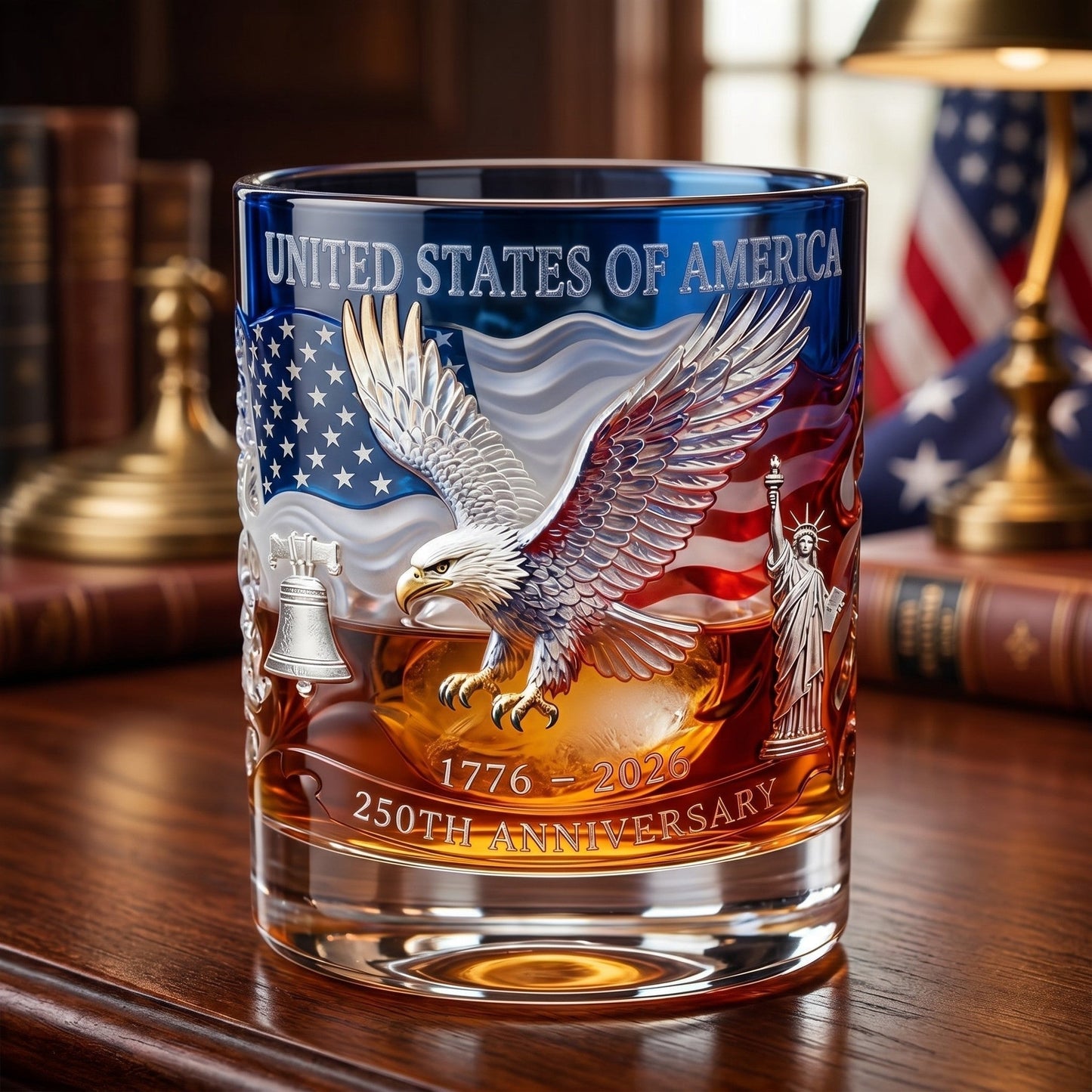 Limitált kiadású, 2026-os USA 250. évfordulós emlékpohár – 1776-2026 Heritage Edition