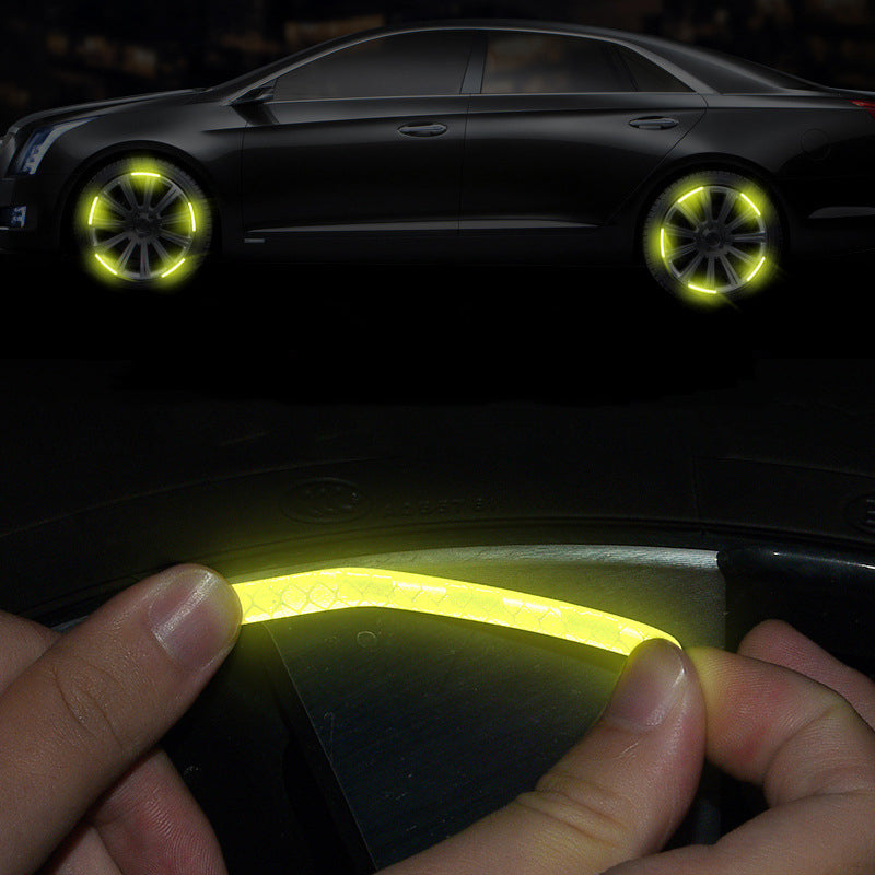 Továbbfejlesztett, személyre szabott fényvisszaverő gumiabroncs-szélességre figyelmeztető matricák✨20 db✨