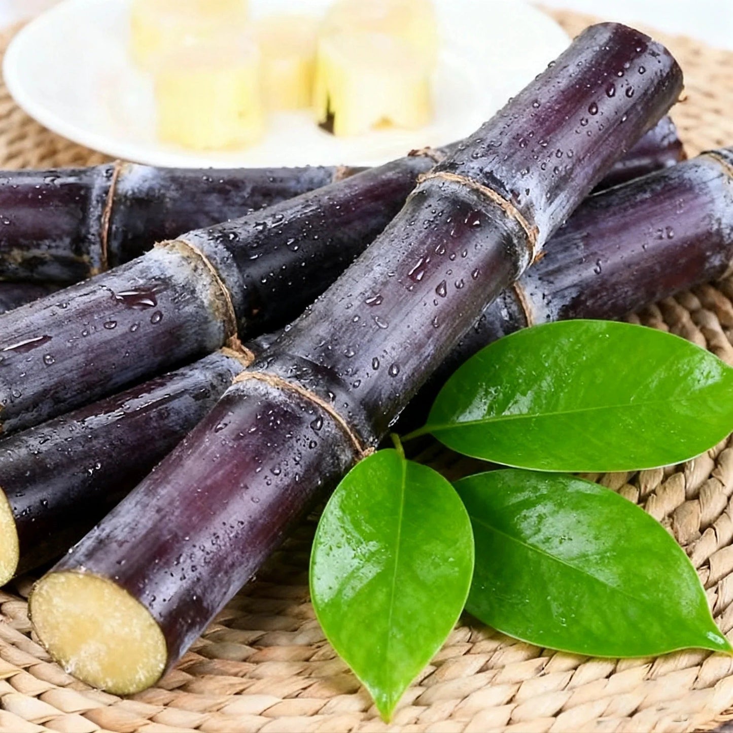 Cukornádmag-gyűjtemény – Lila és sárga cukornádmagok, otthoni termesztésre alkalmasak