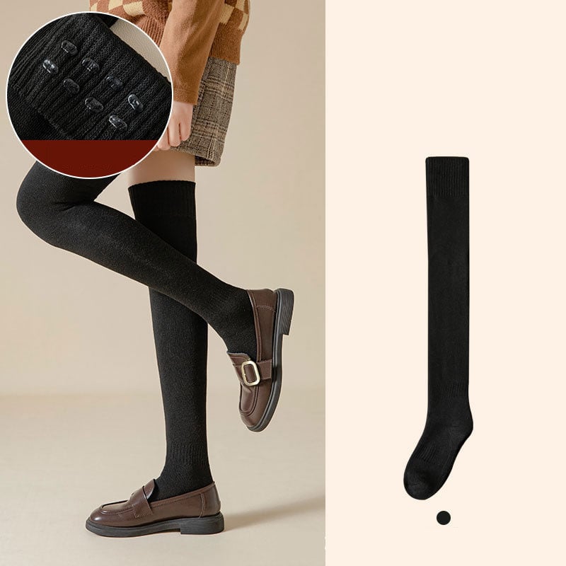 ❄️🧦 Csúszásmentes szilikon térdig érő pamut harisnya 🎁