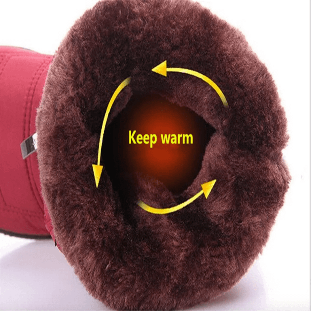 🔥Téli leárazás 50% kedvezménnyel💥Női vízálló hótalpas csizmák