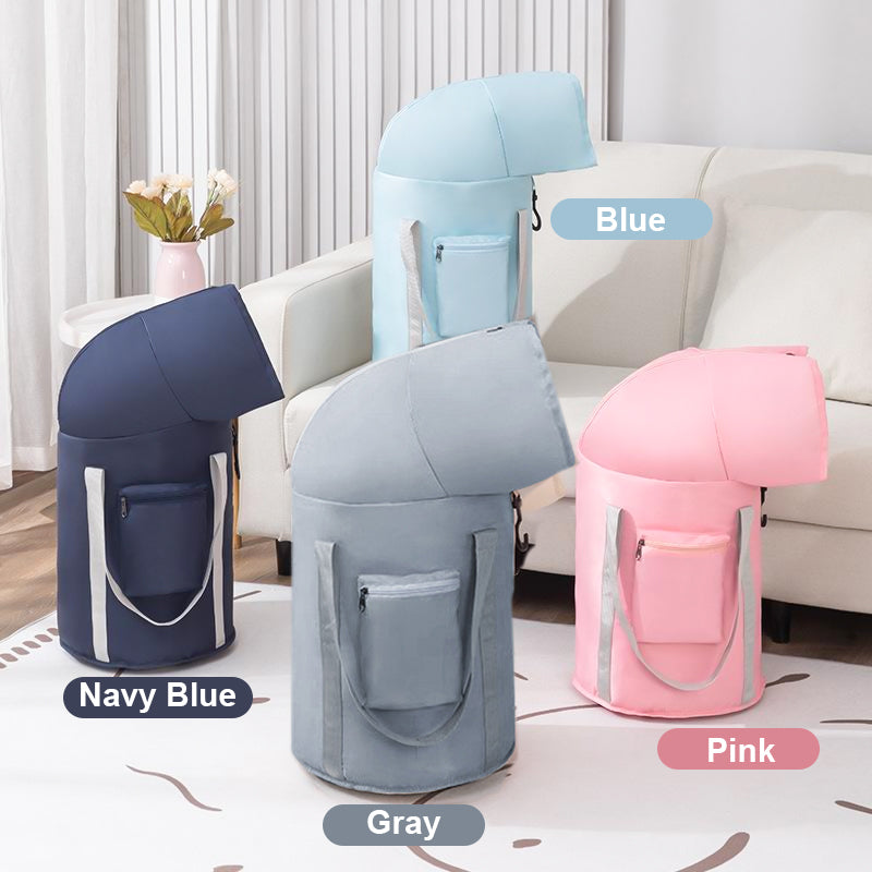 🦶 Összecsukható lábfürdő – Pihenés és kényelem otthon és utazás közben