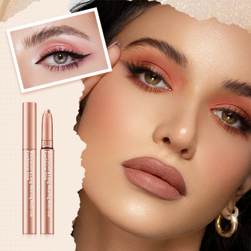 💗Vásároljon 1et, kapjon 1et ingyen💗Pearlescent Matte Multi-Colour Smudge szemhéjfesték ceruza
