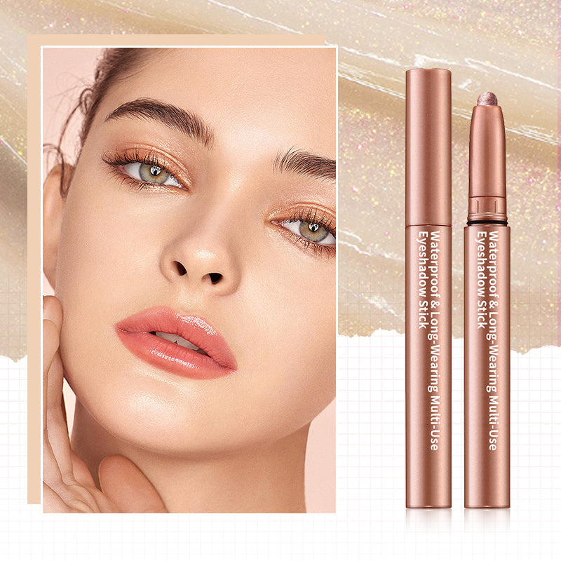💗Vásároljon 1et, kapjon 1et ingyen💗Pearlescent Matte Multi-Colour Smudge szemhéjfesték ceruza