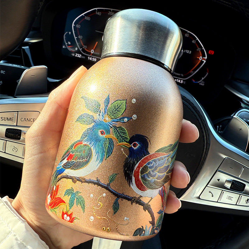 Stílusos és hordozható szigetelt vizes palack