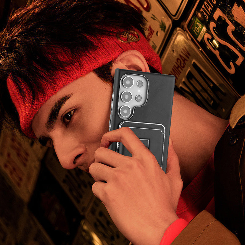 💼 Kombinált tok Samsunghoz: Tartó + Pénztárca + Mágnes | Utazáshoz, munkába és mindennapi használatra