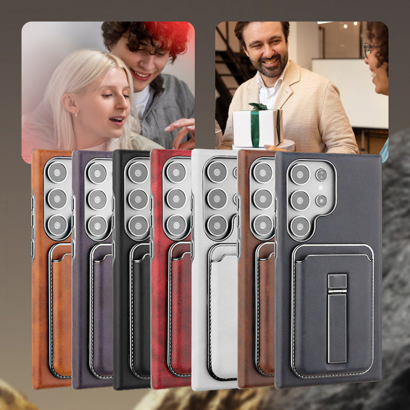 💼 Kombinált tok Samsunghoz: Tartó + Pénztárca + Mágnes | Utazáshoz, munkába és mindennapi használatra