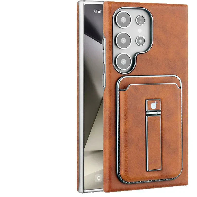 💼 Kombinált tok Samsunghoz: Tartó + Pénztárca + Mágnes | Utazáshoz, munkába és mindennapi használatra