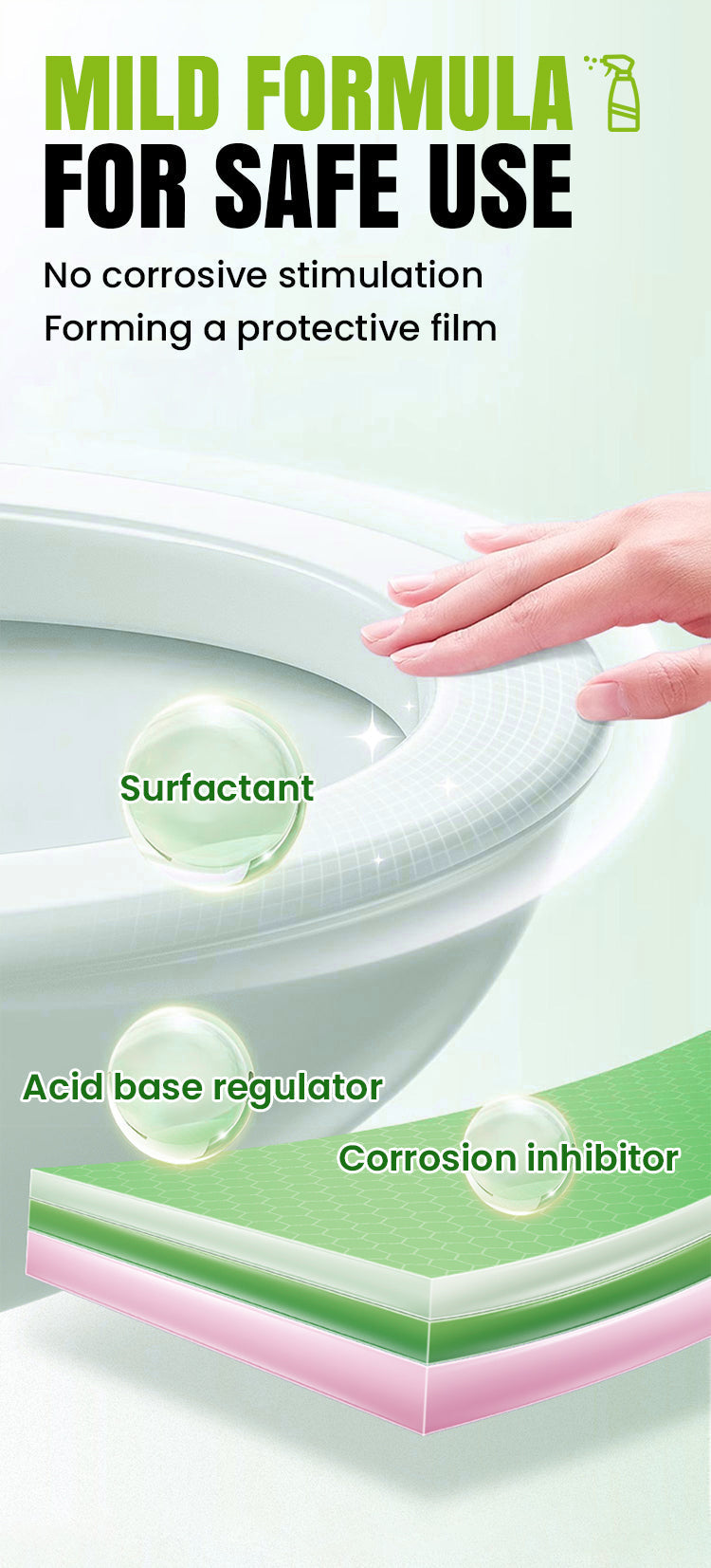 🌿Nagy hatékonyságú oxálsav-folttisztító