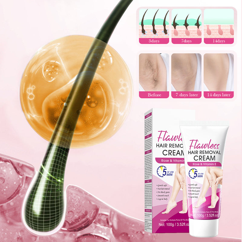 🔥Vásárolj 2-t, és kapsz 1-et ingyen🔥 Hibátlan és gyengéd szőrtelenítő krém