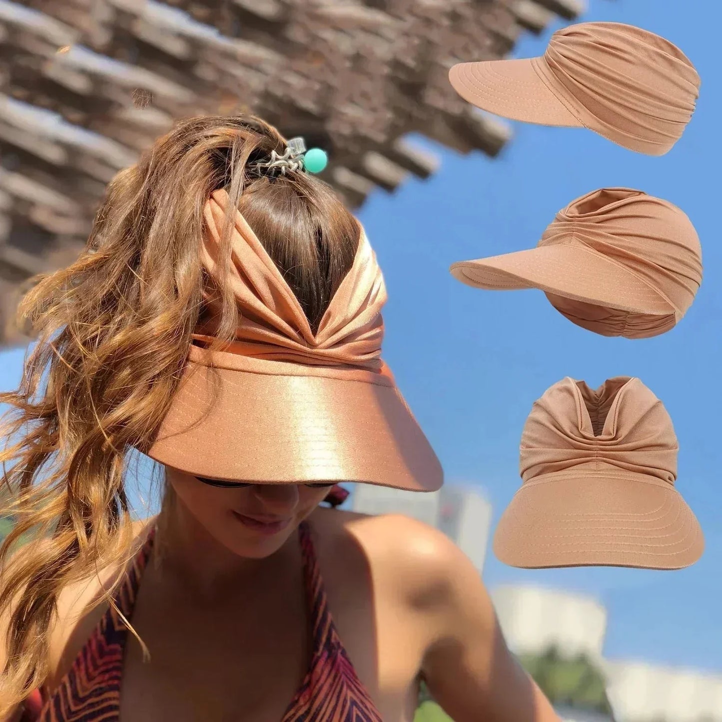 【🔥Vásárlás 1 kap 1 ingyen】☀️Nyári napsütéses kalap