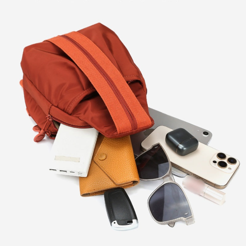 ✨Többzsebes hátizsák, amely keresztpántos táskává alakítható