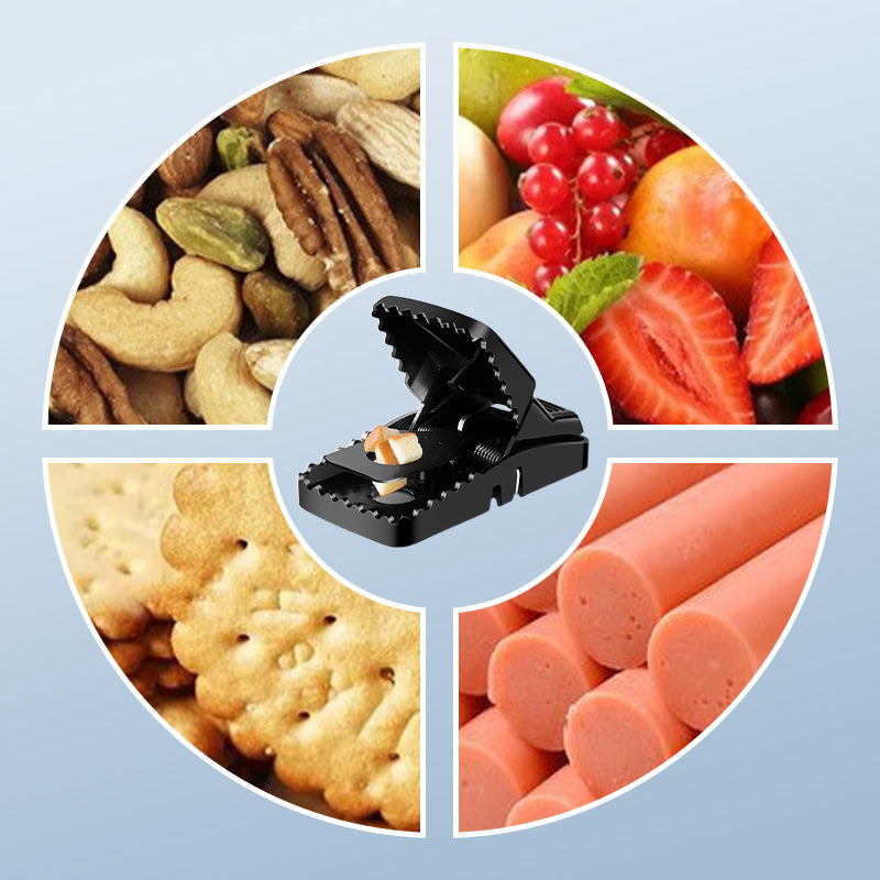 Újrafelhasználható patkánycsapda rendkívül érzékeny kioldó mechanizmussal