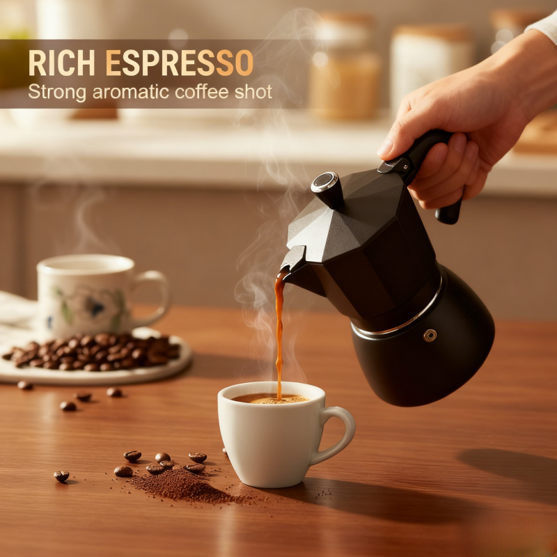 🔥Korlátozott idejű karácsonyi ajánlat: 50% kedvezmény🔥Klasszikus alumínium asztali kávéskanna