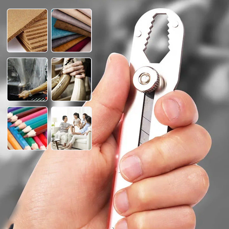 Többcélú univerzális kés behúzható, letörhető pengével