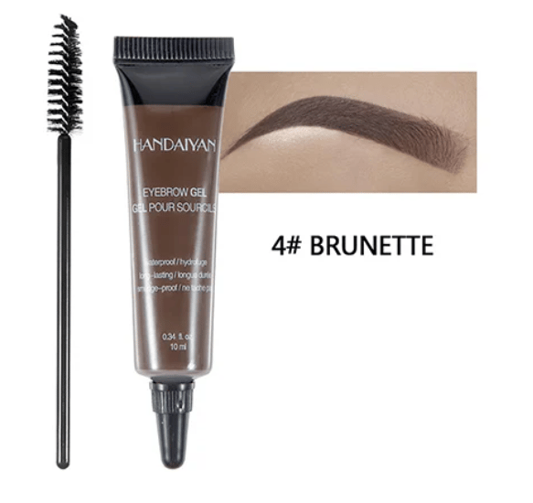 【1+1 INGYEN】Professzionális Szemöldökformázó Gél | Természetes Színek, Egész Napos Tartósság - Vízálló, Smink Fixáló