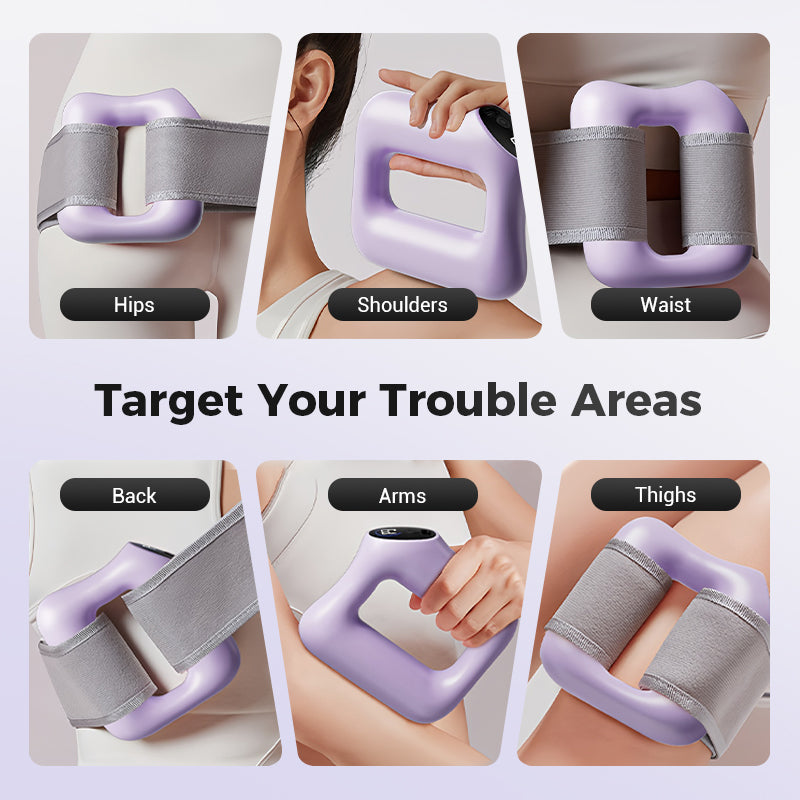 Hordozható 5 sebességes gyűrűs masszírozó állítható pánttal