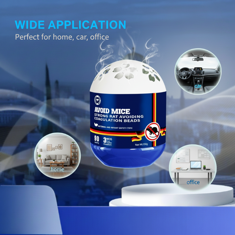 🔥Növényi alapú beltéri egérriasztó gél