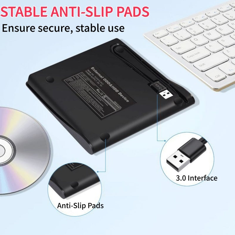 🔥 Külső CD/DVD Író Laptophoz 💻📀